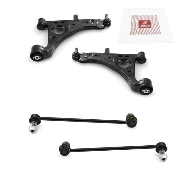 Metrix Premium Chassis Parts - 4 PC Front Lower Control Arm & Front Sway Bar Stabilizer End Link Kit Fits 13-22 Buick Encore, 13-22 Chevrolet Trax, CB55083PR, CB55084, K750682, K750683