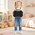 thumbnail image 4 of Double Sided Wooden Hanging Blackboard Portable Creative Message Memo Board 6.3x4.72in with Rope for Store Menu Cafe Home Desktop Display, 4 of 8