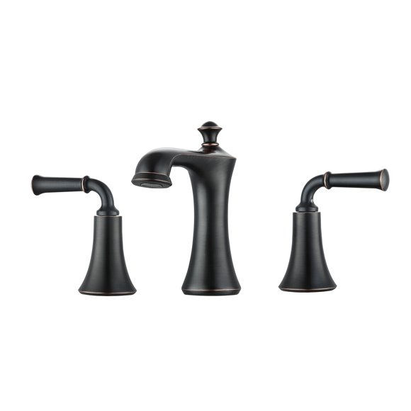 Ancona Peonia Widespread 2-Handle Bathroom Faucet in Oil Rubbed Bronze