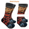 thumbnail image 2 of 2uds. Calcetines de tubo casuales de Halloween Calcetines de terror transpirables para vestido de fiesta de disfraces(2), 2 of 3