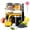 Black, variant on Dual-Head Automatic Citrus Juicer, Electric Orange Juicer Machine with Built-in Cutter and Cleaning Brush, One-Touch Juicing for Orange, Lemon, Lime, Detachable, Easy to Clean