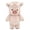 Pink, variant on YAMB Highland Cow Running Plush Doll, Soft Stuffed Cattle Shaped Furry Doll with Interactive Running & Dancing Motion, Skin-friendly Cotton Stress Relief Fidget Doll for Cow Lovers