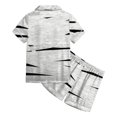 thumbnail image 6 of UAYOTSE Little Girls Satin Button‑Front Loungewear Set, Collared Short Sleeve Top and Shorts, Versatile Night Outfit for Indoor Activities Size 10-11 Years, 6 of 6