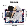 thumbnail image 3 of Dailycode 2 Pack Pencil Pouch for 3 Ring Binder Smooth Zipper Folders with Pockets Clear Window Pencil Case, Dwarfs and Heart Balloon, 3 of 6