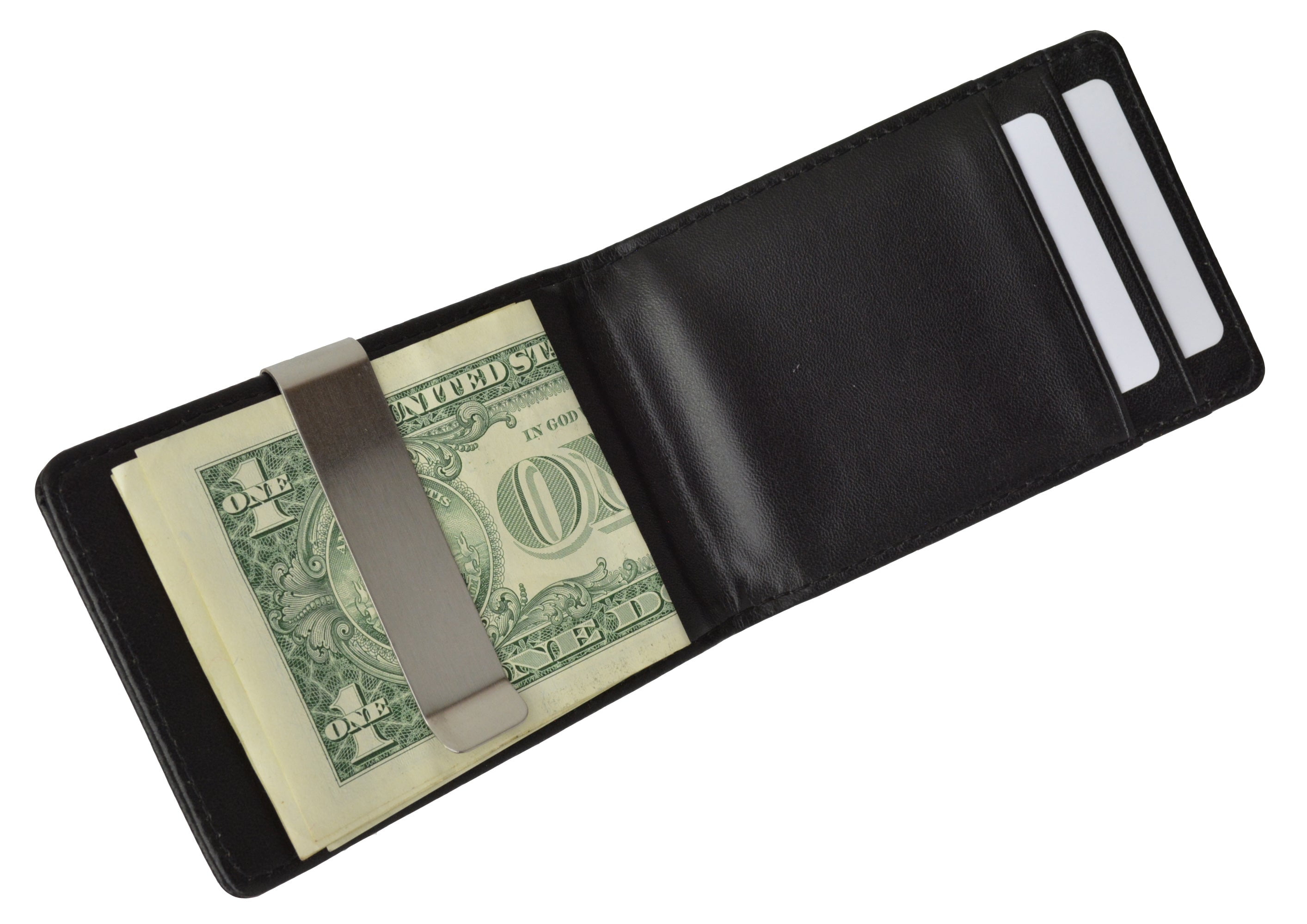 Slim Wallets For Men With Money Clip Bifold Wallet Card Holder Mens