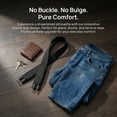 thumbnail image 2 of Buckle Free Belts for Men, No Buckle Belts Men,Unisex Buckleless Belt Buckleless Hook Design for Outdoor & Edc, 2 of 7