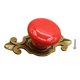 thumbnail image 5 of Manija De Cajones De Un Orificio, Perillas Para Joyero Manija De De Preparación, Perillas De Cajón Decorativas Coloridas, 74x27 Mm rojo, 5 of 6