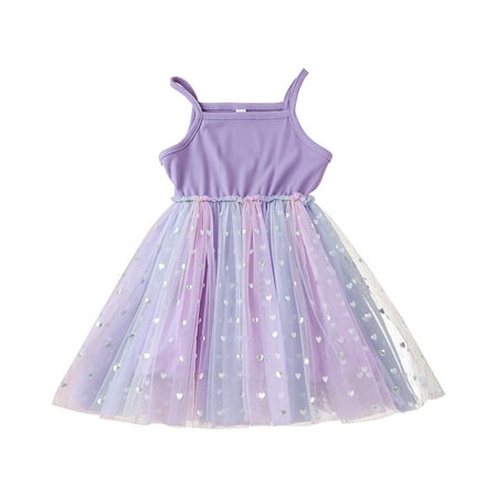 

WZHKSN Kids Little Girl Summer Dress