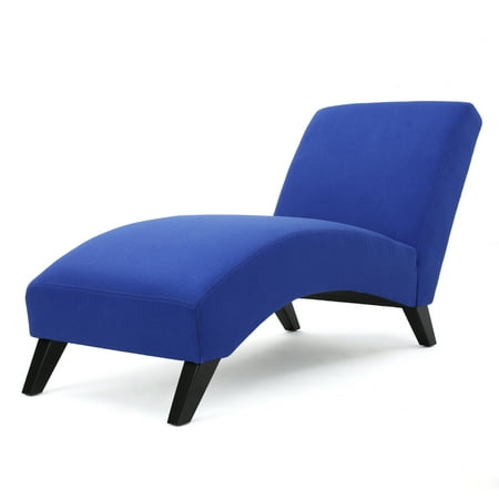 Saluda Fabric Chaise Lounge Royal Blue Saluda Fabric Chaise Lounge Royal Blue