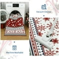thumbnail image 4 of Christmas Vintage Boho Medallion 5x7 Washable Area Rugs,Large Rug Non-Slip Soft Low Pile Non Shedding Indoor Holiday Decor Carpet for Living Room Bedroom Dining Room Home Office, 4 of 9