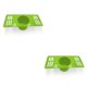 thumbnail image 4 of Vogacara Golf Putt Cup Putt Precisión Práctica Agujero Cubierta Mini Golfista Entrenador Golf Habilidad Equipo Jardín Verde Verde 2piezas, 4 of 6