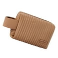 thumbnail image 4 of Neceser multiusos/cremallera suave impermeable/portátil PU cuero maquillaje bolsa de cosméticos bolsa/para accesorios artículos de tocador Marrón shamjiam Bolsa cosmética, 4 of 7