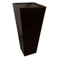 thumbnail image 1 of Maceta de fibra de Vidrio FibraFormas Mod. Obelisco Grande Chocolate, 1 of 5