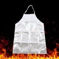 thumbnail image 4 of Heat  Apron,  High Temperature  Working Apron Practical Aluminum Foil  for Factory, 4 of 8
