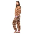 thumbnail image 3 of Just Love Adult Bodysuit with Animal Prints / Pajamas (Giraffe, XX-Large), 3 of 6