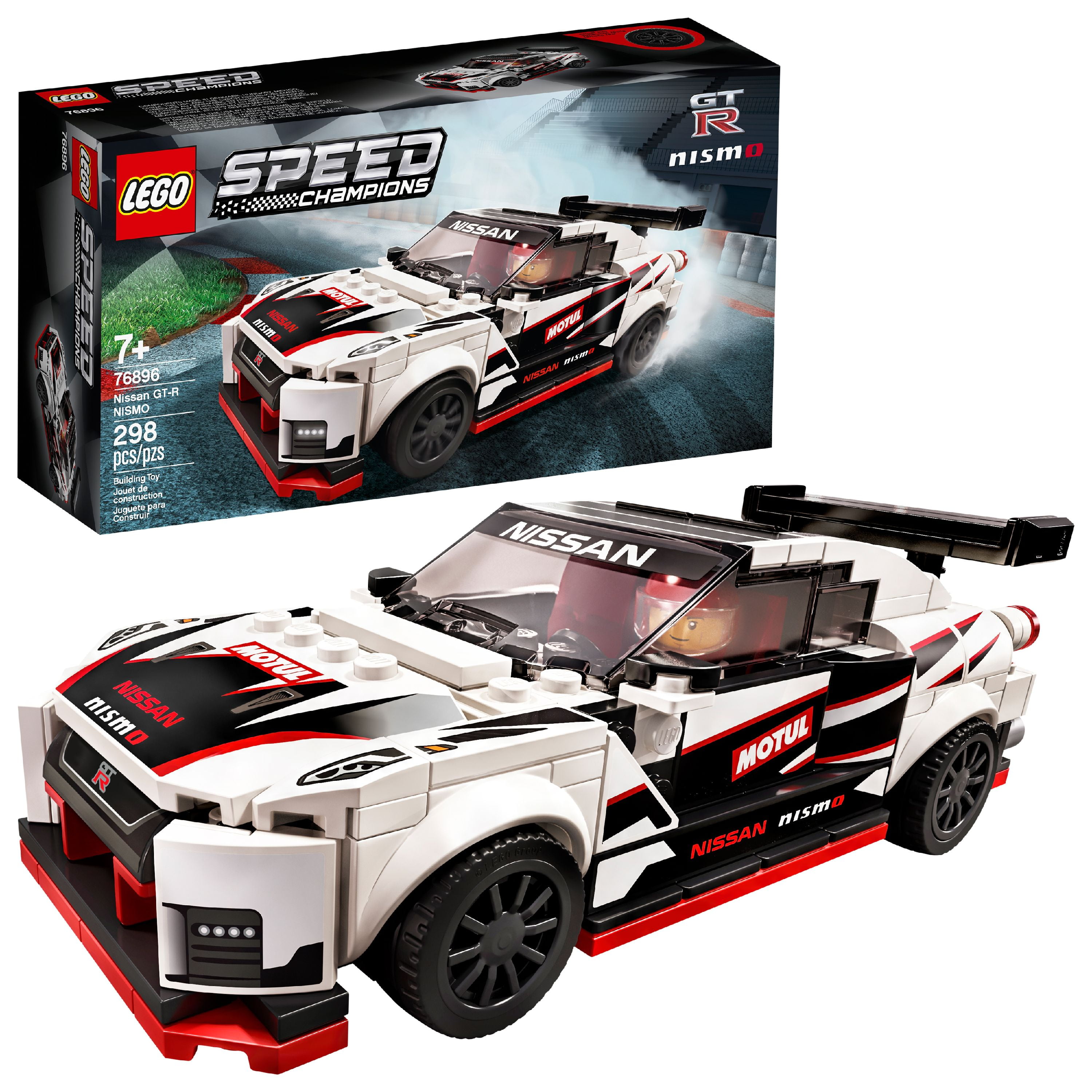 LEGO Speed Champions Nissan GT-R NISMO 76896 Toy Cars Kit (298 Pieces) -