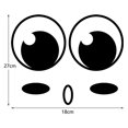 thumbnail image 2 of Smiley Face Decor Wall Decals Decoration Seat Wc Vinyl Art Removable Stickers, 2 of 5