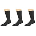 thumbnail image 6 of Sierra Socks Men's Cotton Crew Ribbed Socks, Soft Breathable Everyday Comfort, 3 Pair Pack, 6 of 6