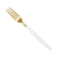 thumbnail image 2 of yingyy Fruit Fork Snack Cake Candy Mirror Surface Tableware Kitchen Gadgets Solid Toothpicks Party Accessories Gold White gold, 2 of 6