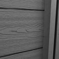 thumbnail image 3 of vidaXL WPC Garden Patio Fence Panels Barrier Square/Slanted 2 Colors 8 Models, 3 of 75