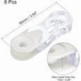 thumbnail image 2 of Lot de 8 Poids de Cordon de Store 90 mm pour Rideau de Fenêtre et Volet Roulant Romain Vertical Blanc, 2 of 5