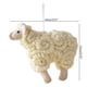 thumbnail image 4 of Funny Christmas Tree Diy Door Ornaments Sheep Felt Home Wall Gifts Decors, 4 of 5