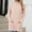 Pink, variant on Oplxuo Women's Turtleneck Sweater Dress Loose Fit Long Sleeve Crewneck Tunic Tops Elegant Pullover Knit Mini Dresses