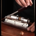 thumbnail image 4 of Ovzne Solid Wood Mechanical Walnut Clip Nut Opener On Clearance, 4 of 8