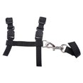thumbnail image 4 of Harnais pour Chat de Compagnie, Collier de Sangle en Nylon Réglable avec Laisse, Harnais de Sécurité pour Chat Échappé Noir, 4 of 6