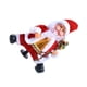 thumbnail image 1 of Wosthever Juguete Musical de Papá Noel de Navidad, tela rotativa portátil con batería, decoración decorativa con temática de Navidad, regalo Kits de decoración para fiestas con bolsa, 1 of 6