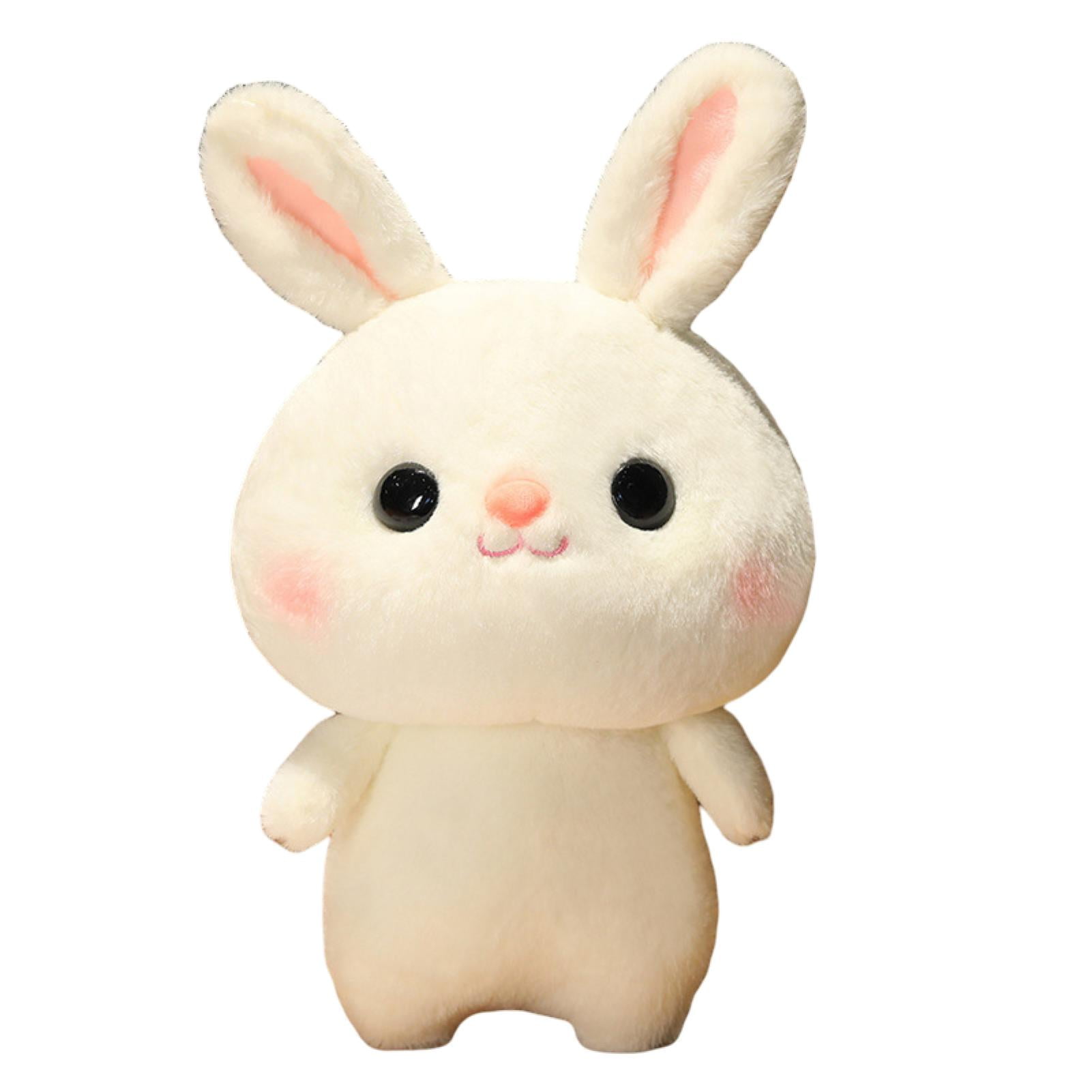 Rabbit doll in pants and shirt, Bunny stuffed animal toy - Inspire Uplift