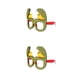 thumbnail image 4 of Jumpingount Gafas de Pascua con purpurina, juego de vestir de pollo, decoración de anteojos de baile de cumpleaños, suministros de Tipo 10 2piezas, 4 of 6