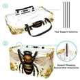 thumbnail image 4 of Honeybee Large Capacity Reusable Foldable Oxford Cloth Storage Bin - Decorative Box, Collapsible Bucket, and Convenient Storage Basket, 4 of 7