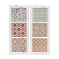thumbnail image 2 of Benzara 76173 Customary Styled Fancy Wood Wall Panel 2 Assorted, 2 of 2