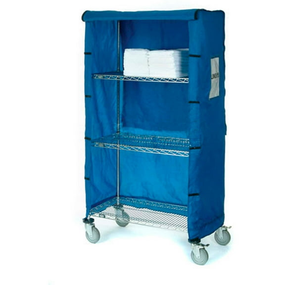 Nylon Cover, 72"W X 24"D X 74"H, Blue