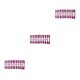 thumbnail image 3 of Minnieouse Tabletas para mejorar las uñas, diseño elegante de puntos, no susceptible a las alergias, textura esmerilada, puntas de manicura para uñas Type1 NO1 Minnieouse CBP456214, 3 of 6
