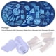 thumbnail image 5 of Vogacara Nail Art Stamping Plate DIY Nail Art Herramientas Juego de placas de manicura con Stamper Sponge Nail Art Templates Stamping Plate Juegos de manicura Vogacara CE006858-00, 5 of 6
