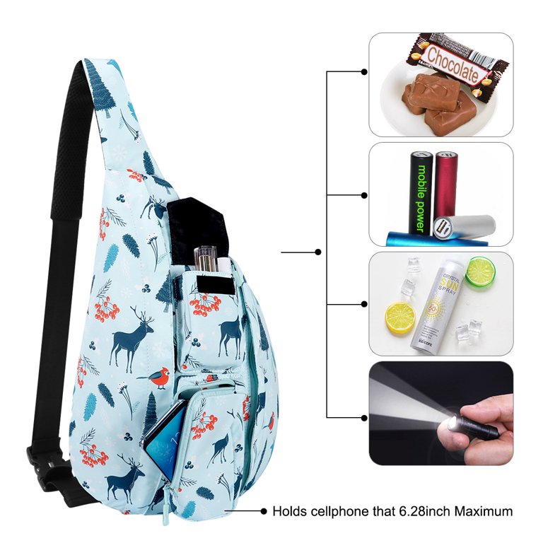 HAWEE Shoulder Sling Backpack Hiking Chest Bag Sports Travel  display picture 2