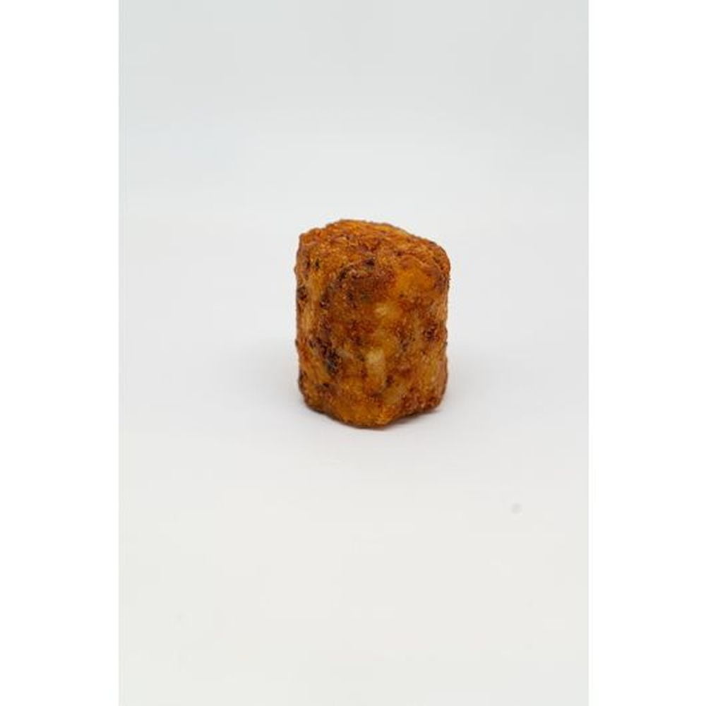 Stone Gate Foods Jumbo Stuffed Tater Keg with Bacon White Cheddar and Chives, 1.5 Ounce - 106 per case.