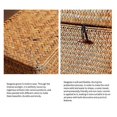 thumbnail image 5 of Straw Storage Box Lidded Storage Box Underwear Storage Box Jewelry Box Storage Basket, 5 of 5