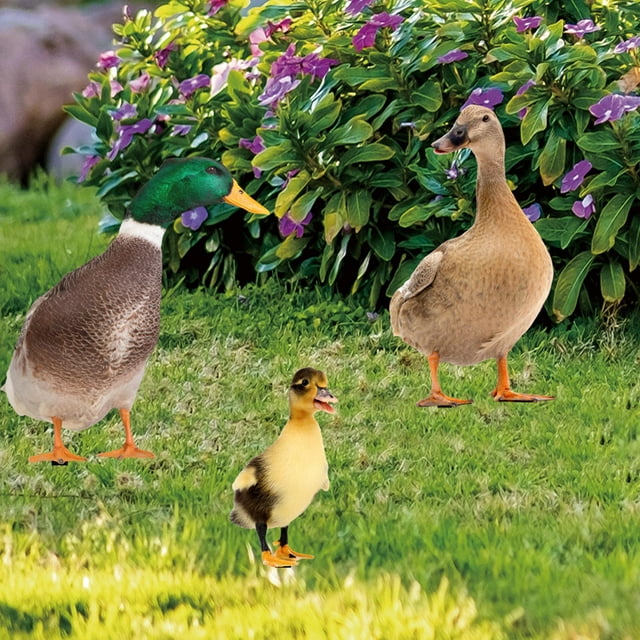 3 piezas de estacas de estatua de animales de , estacas de , decoración de suelo, estacas de jardín realistas, decoración para decoración de DYNWAVEMX estacas de patio