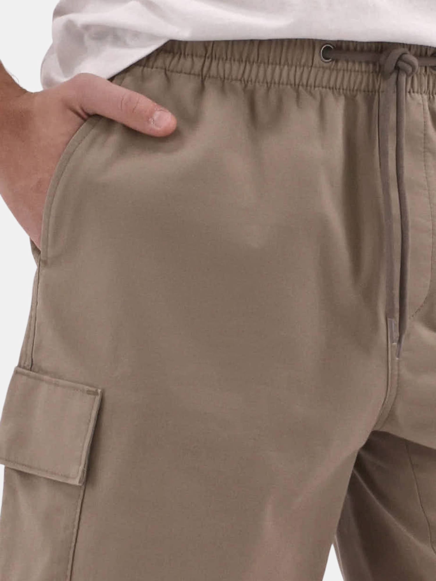 No Boundaries Men's & Big Men's Twill Cargo Shorts, 7" Inseam, Sizes XS-5XL