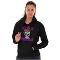 thumbnail image 4 of Its All In Your Head Shrooms Skull Unisex Plus Fleece Graphic Hoodie Brisco Brands 4X, 4 of 6