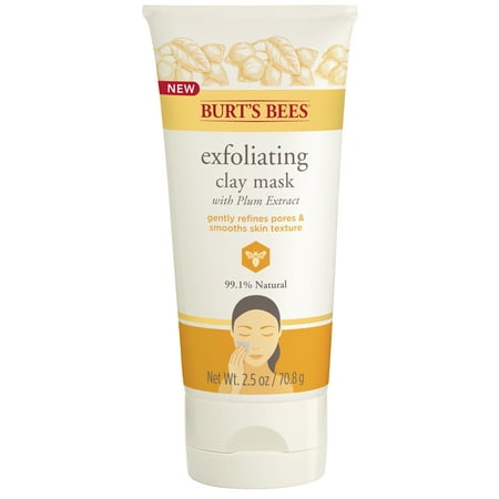 - Burt's Bees Exfoliating Clay Mask - 2.5 ounce