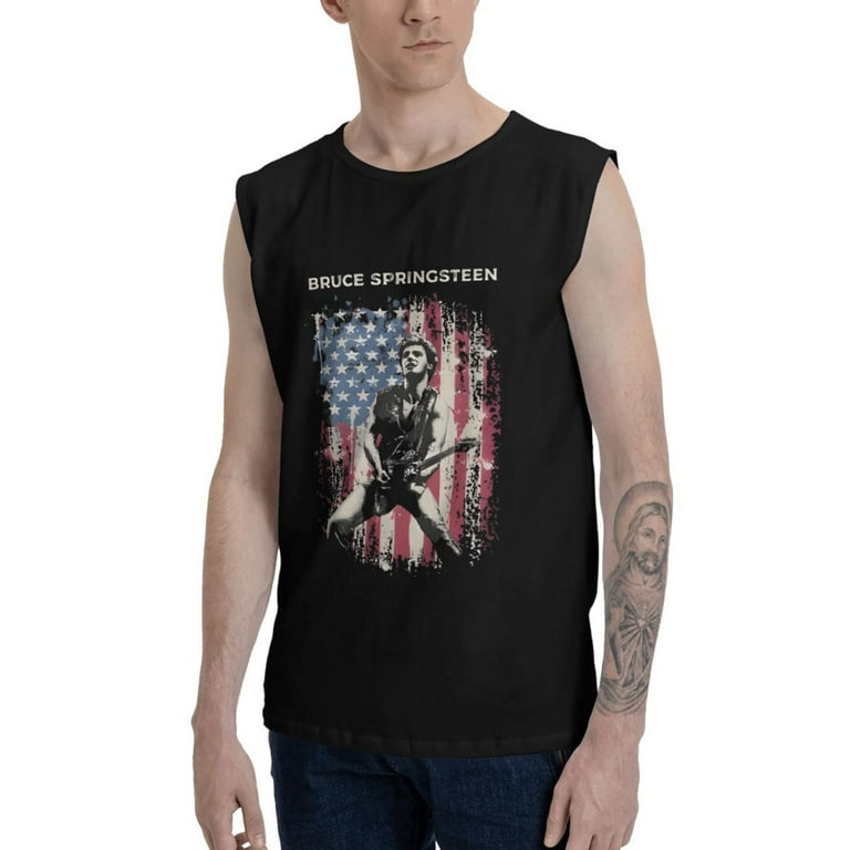 Bruce springsteen sleeveless t shirt hotsell