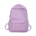 thumbnail image 2 of 15.7" Purple Backpack Laptop Bag - Waterproof Travel Backpack, Large Capacity School Bag with Side Pockets, Back to School， Minimalist Durable Commuter Bag for College Students, 2 of 9