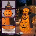 thumbnail image 5 of Magotan 5ft Halloween Pumpkin Decorations, 3D Pop Up Collapsible Pumpkin Decor, Pre-Lit 130 LED Lighted Up Pupmkin,Decor for Indoor Outdoor Yard Garden, 5 of 7