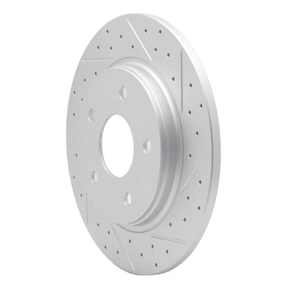 Dynamic Friction Company 830-40109R DFC Geoperformance Rotor - Drilled and Slotted