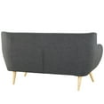 thumbnail image 3 of Modway Remark Upholstered Fabric Loveseat in Gray, 3 of 4