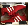 thumbnail image 1 of Ad-id-as NMD_R1 Men’s Size 8 White/Black/Red-Scarlet Shoes Sneakers NEW ID9147, 1 of 6